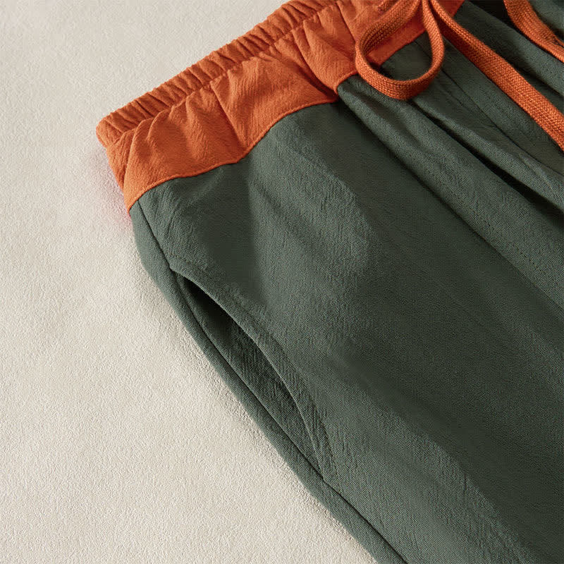 Celia | Women's Corduroy Drawstring Elastic Waist Relaxed Harem Pants