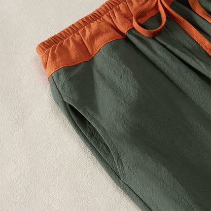 Celia | Women's Corduroy Drawstring Elastic Waist Relaxed Harem Pants