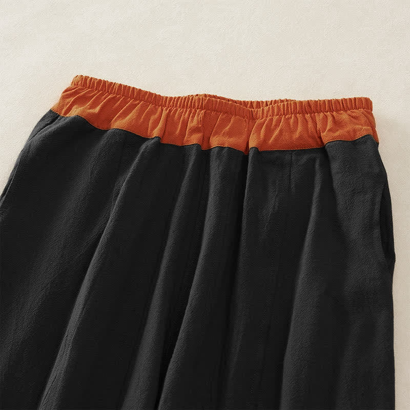 Celia | Women's Corduroy Drawstring Elastic Waist Relaxed Harem Pants