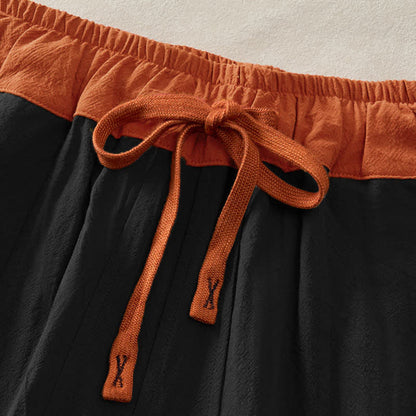 Celia | Women's Corduroy Drawstring Elastic Waist Relaxed Harem Pants
