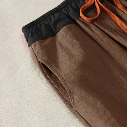 Celia | Women's Corduroy Drawstring Elastic Waist Relaxed Harem Pants