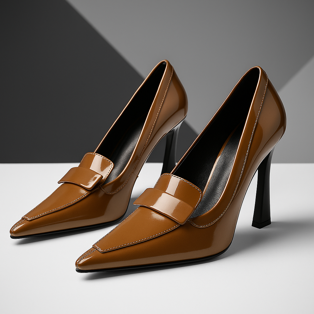 Selena | Elegant Patent Pumps