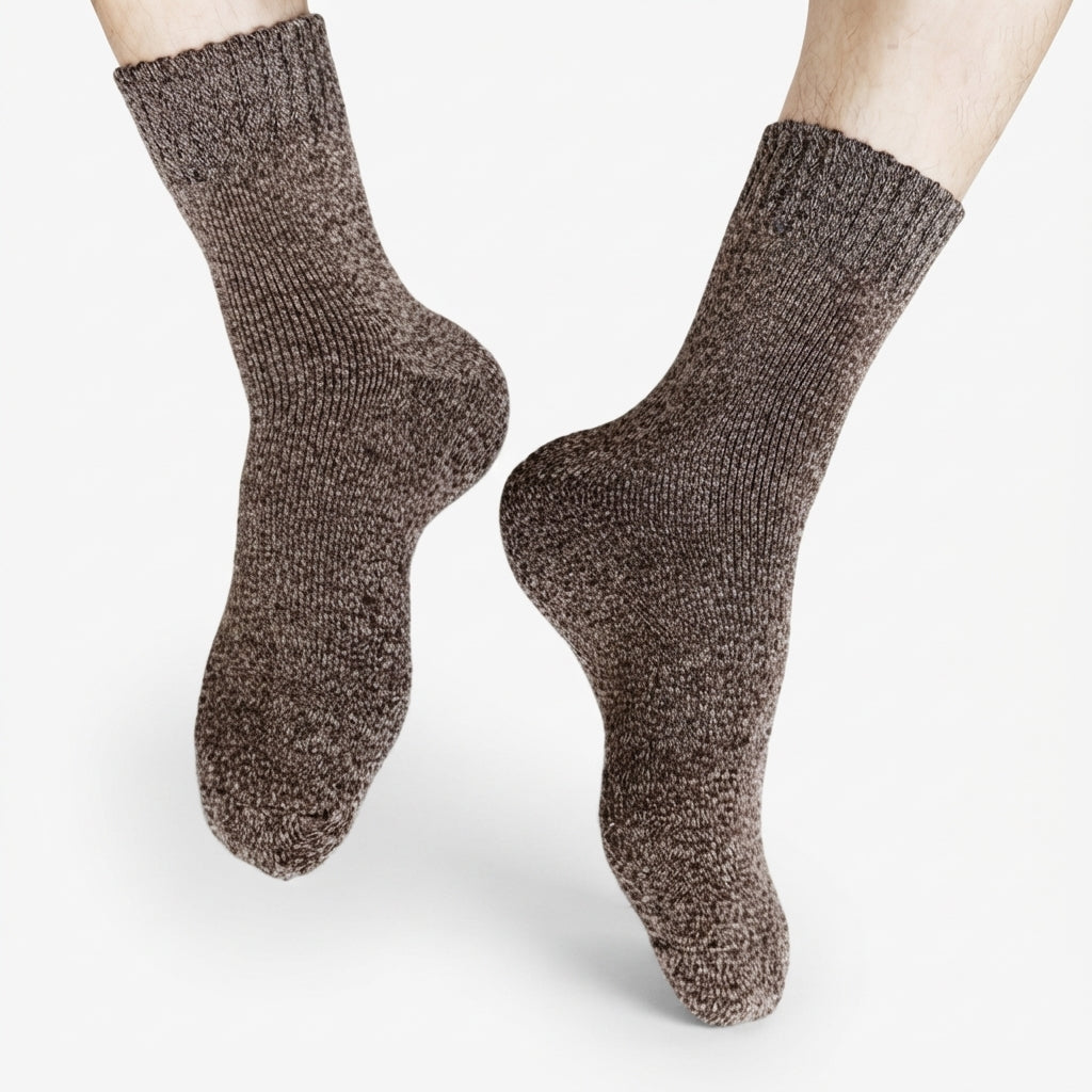 Cassie | Women's Cozy Fleece-Lined Thick Knit Winter Crew Sock