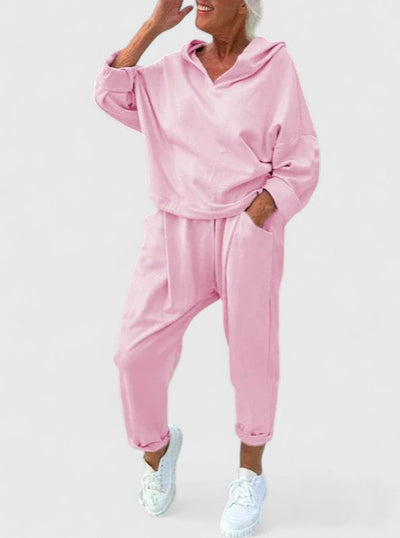 Sally | Comfortable Hooded Sweatshirt Set