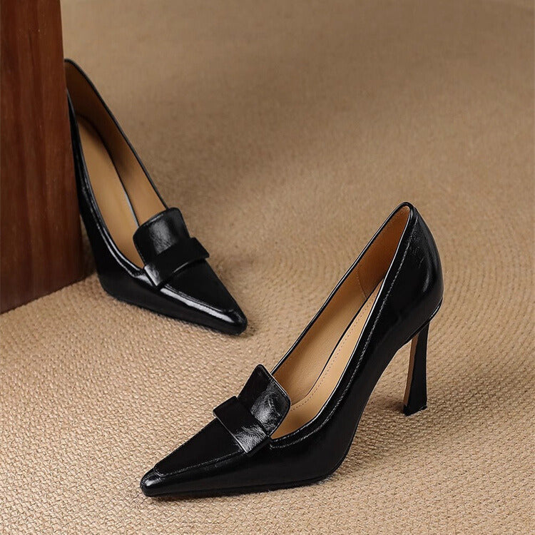 Selena | Elegant Patent Pumps