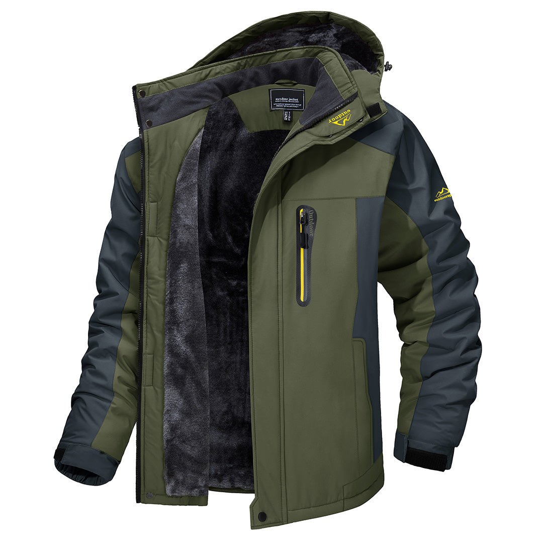 Weston | Men's Insulated Fleece-Lined Waterproof Winter Jacket