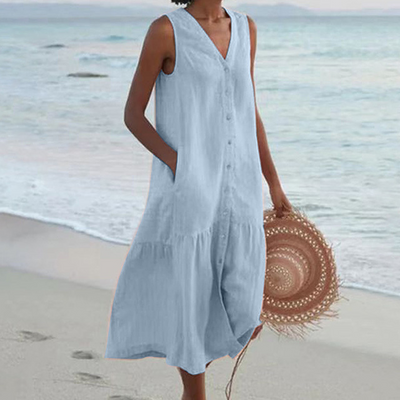 Lone | Summer V-neck Dress