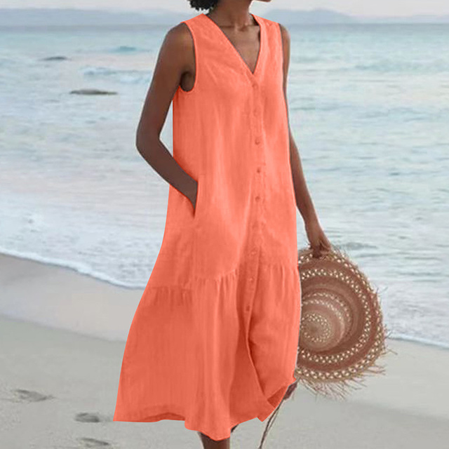 Lone | Summer V-neck Dress