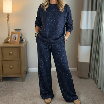 Elara | Festive two-piece cozy set