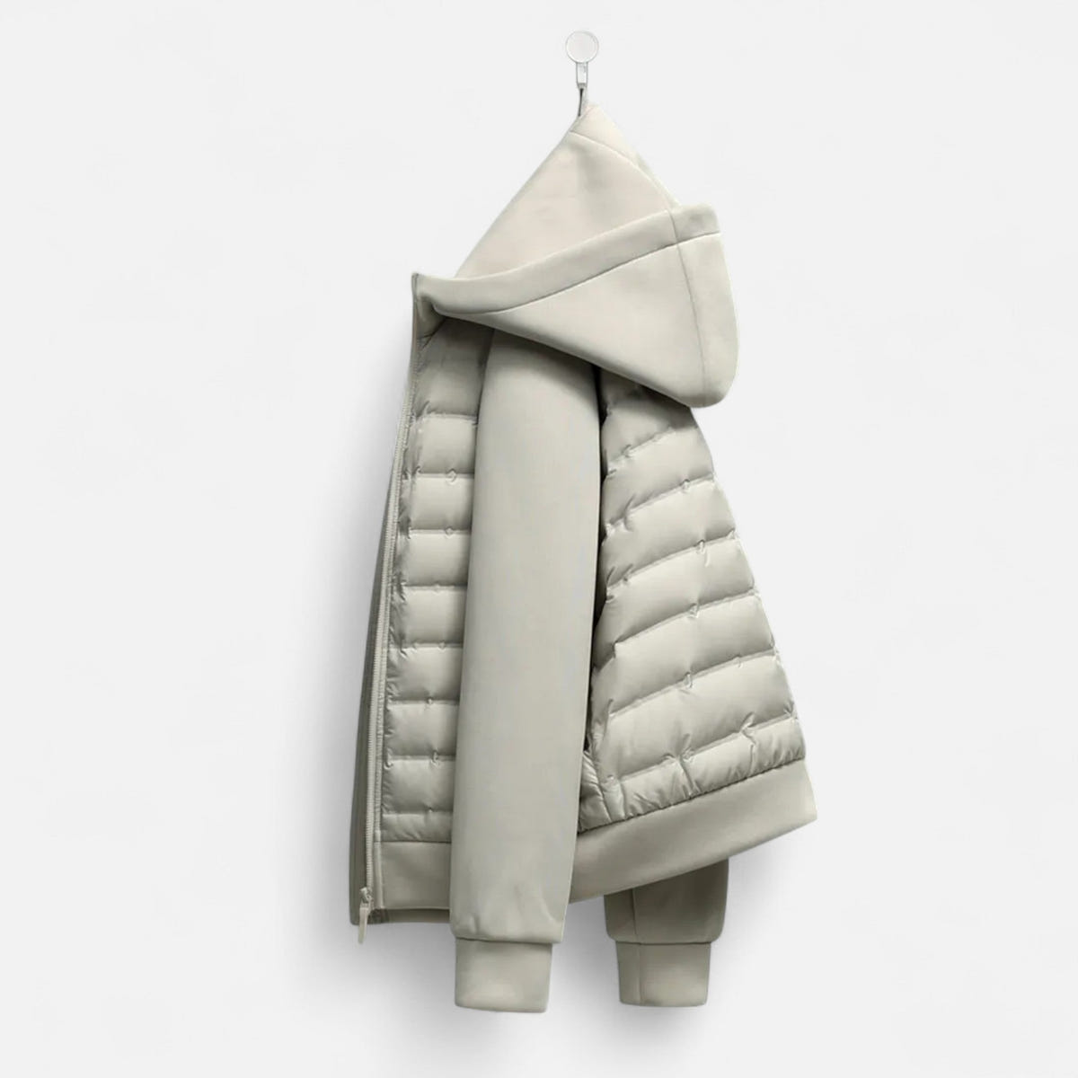 Carson | Men's Quilted Hooded Puffer Hybrid Winter Jacket