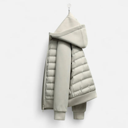 Carson | Men's Quilted Hooded Puffer Hybrid Winter Jacket