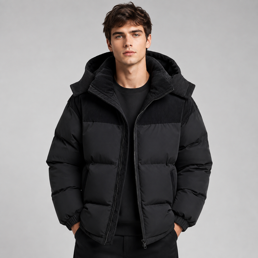 Chester | Men's Oversized Winter Hooded Puffer Jacket