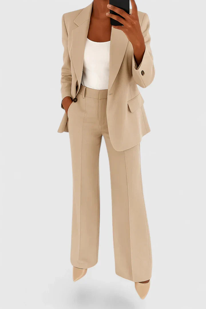 Palynette | Elegant Two-Piece Suit Set