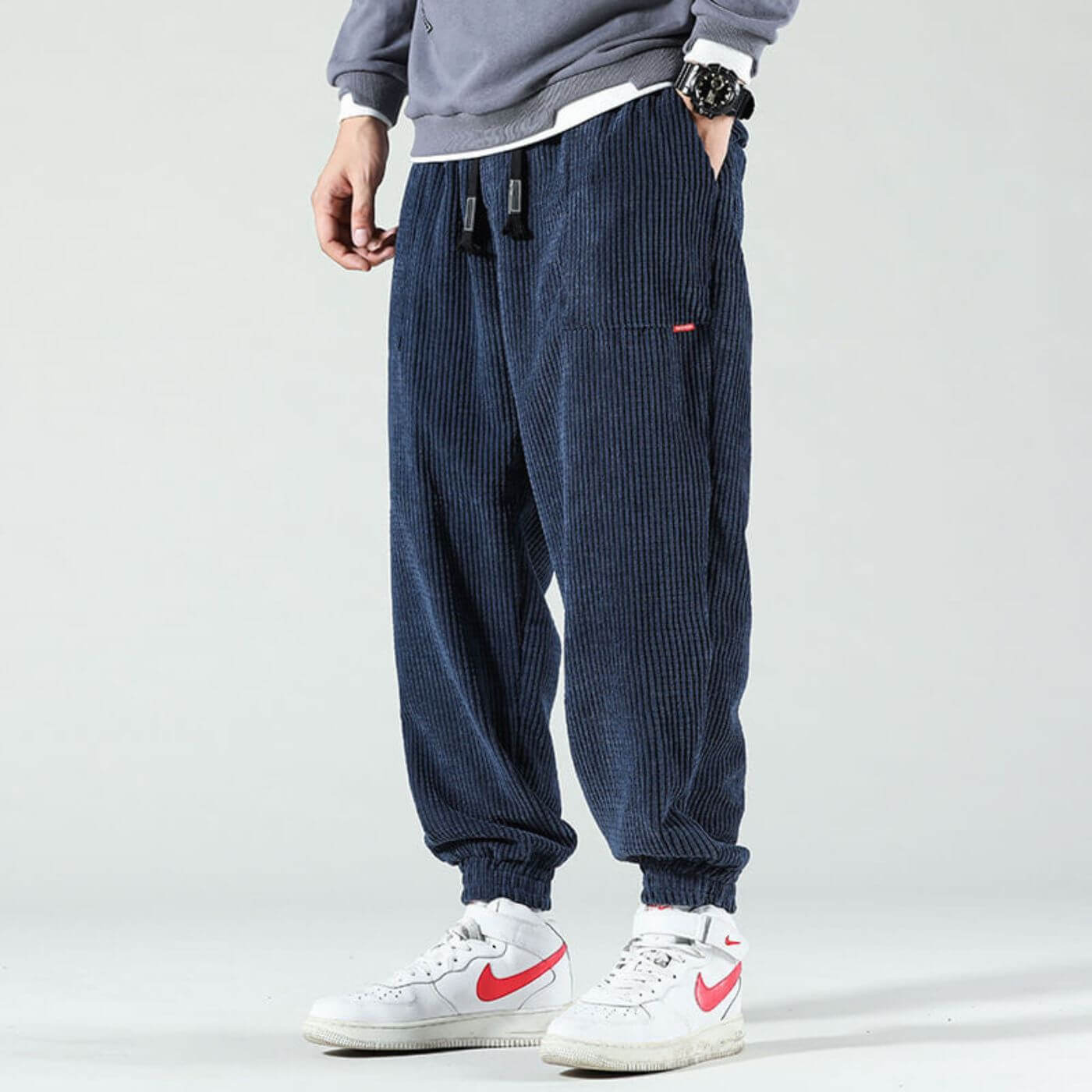 Mikkel | Stylish Velvet Jogging Pants