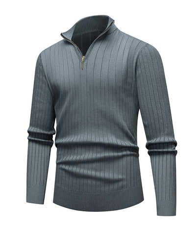 Renz | Ribbed Knit Half-Zip