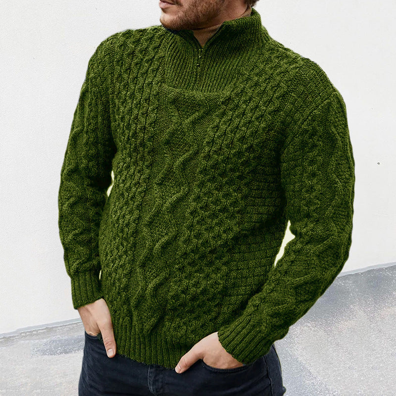 Brett | Heritage Half-Zip Sweater