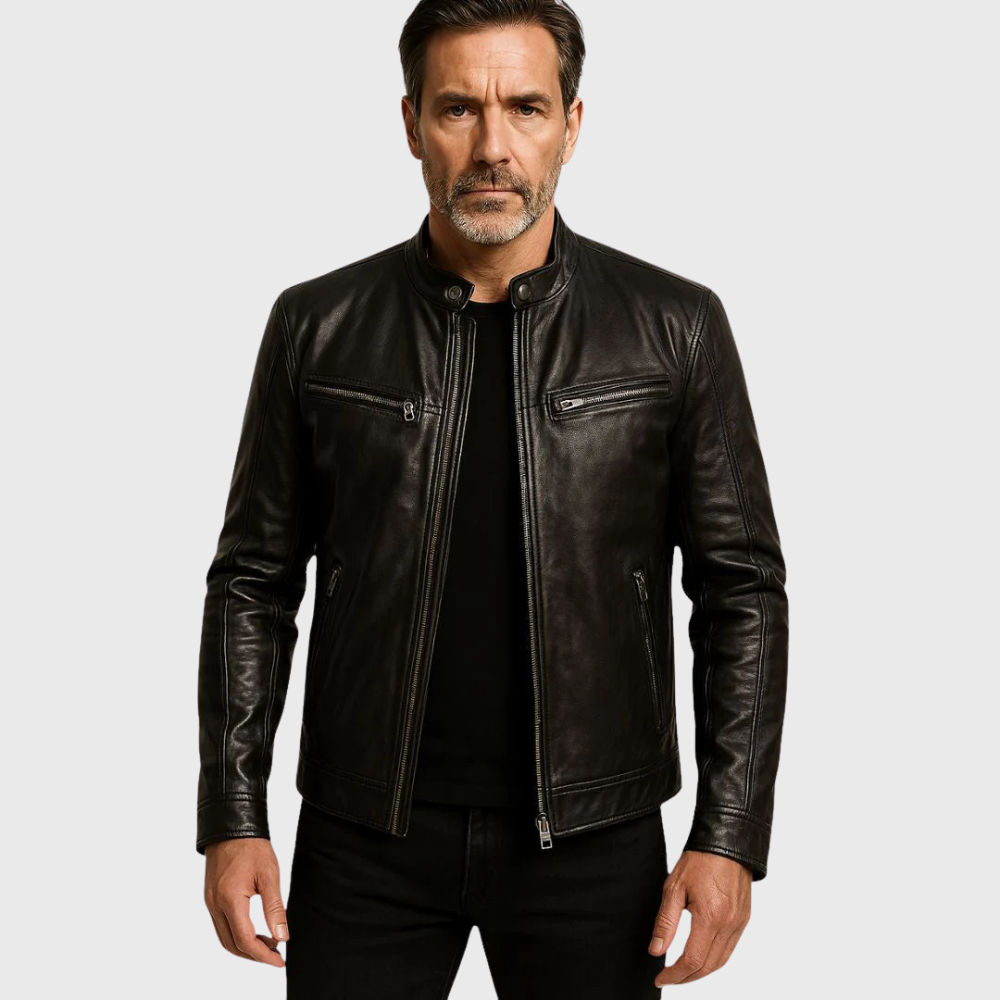 Dexter | Classic Leather Jacket