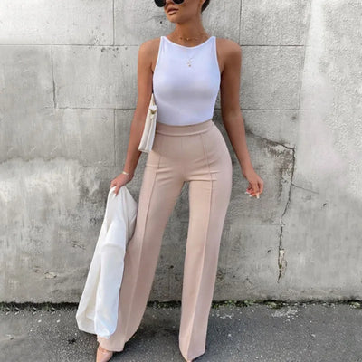 April | Slim Flare Pants