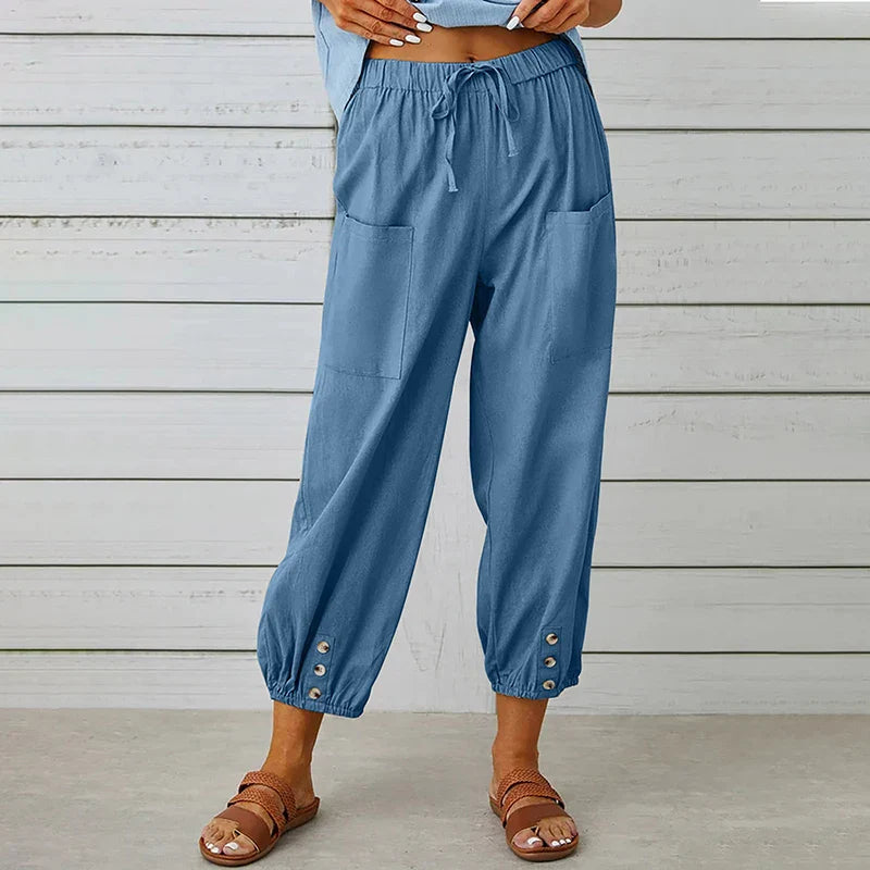 Monique | Vintage Wide-Leg Pants