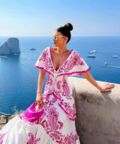 Diane | Sexy Dress with Ruffle Detail