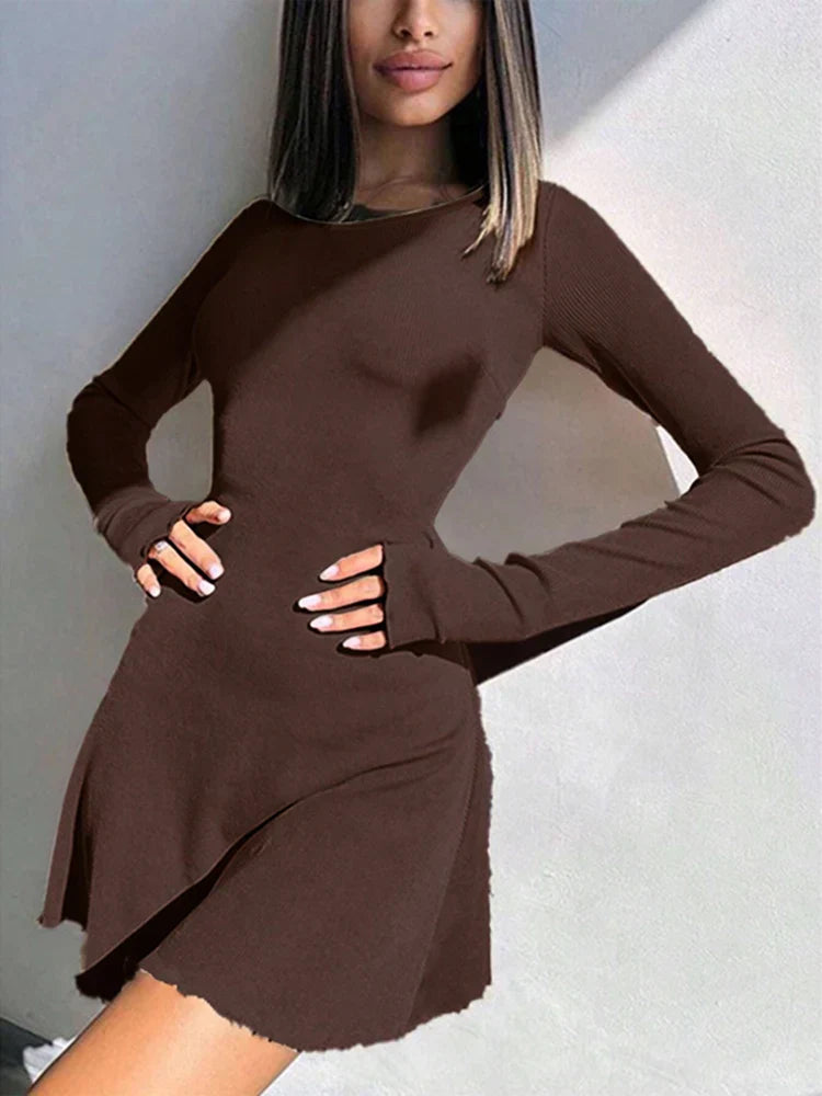 Pressley | Bodycon Mini Dress with Long Sleeves