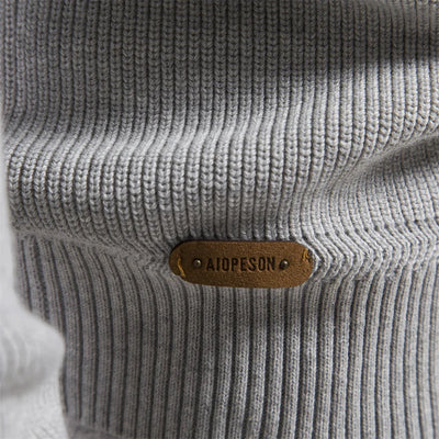 Alan | Classic Quarter-Zip Sweater