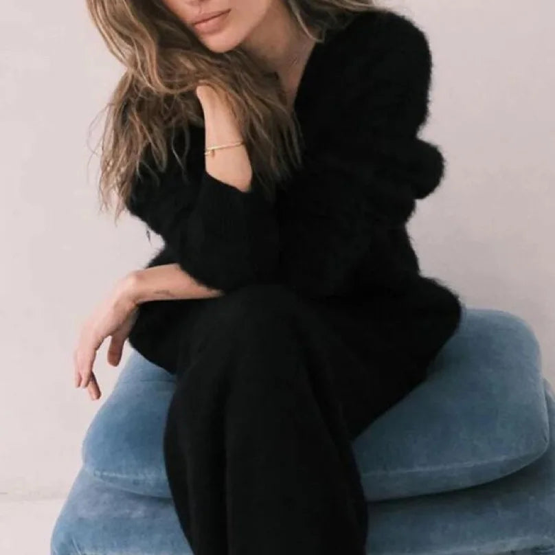 Kelcie | Stylish Knit Vest with Sleeves