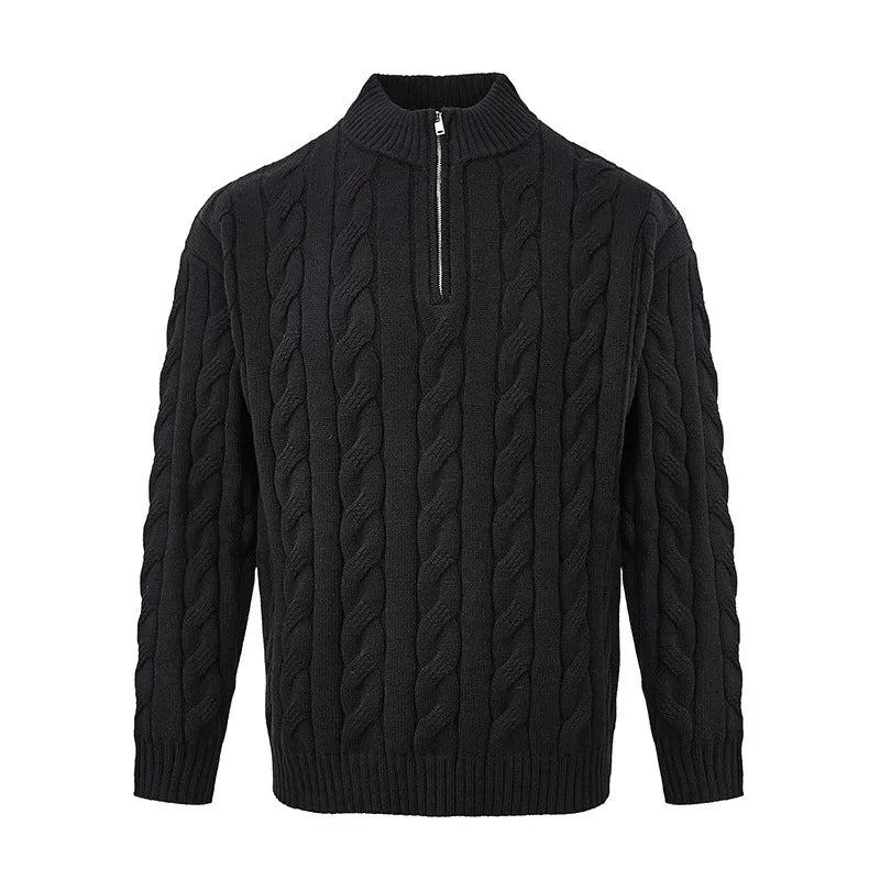 Eduardo | Premium Quarter-Zip Sweater