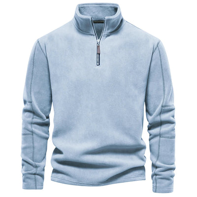 Hugh | Classic Half-Zip Sweater