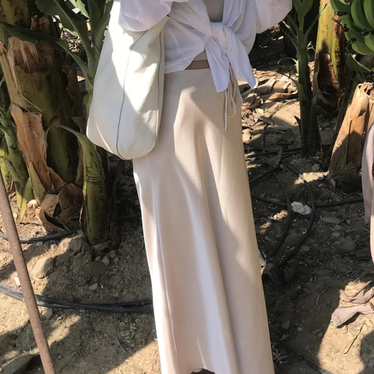 Gwyneth | Maxi Skirt with Bow Detail