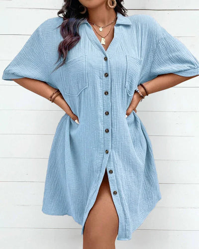 Lexa | Airy Shirt Dress