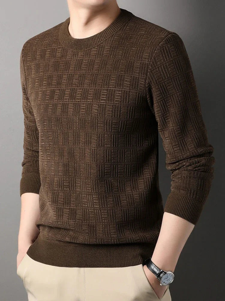 Fabian | Textured Crew Sweater