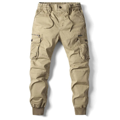 Colton | Men's Tapered Elastic Waist Cargo Pants