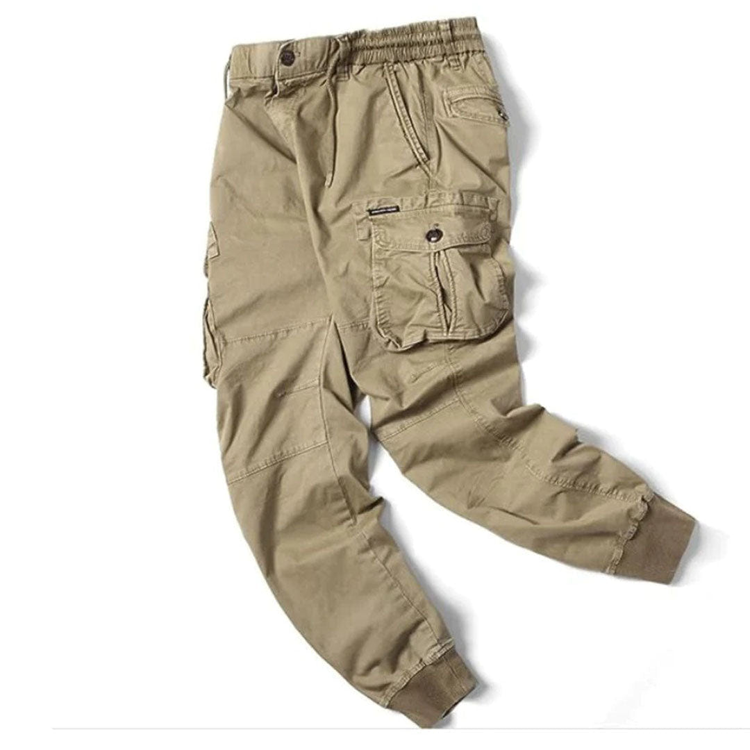 Colton | Men's Tapered Elastic Waist Cargo Pants