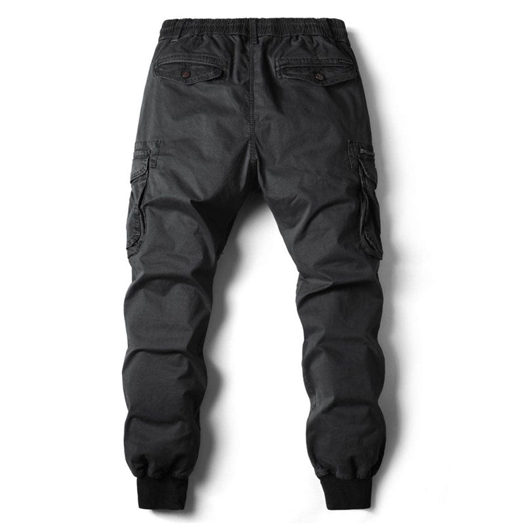 Colton | Men's Tapered Elastic Waist Cargo Pants