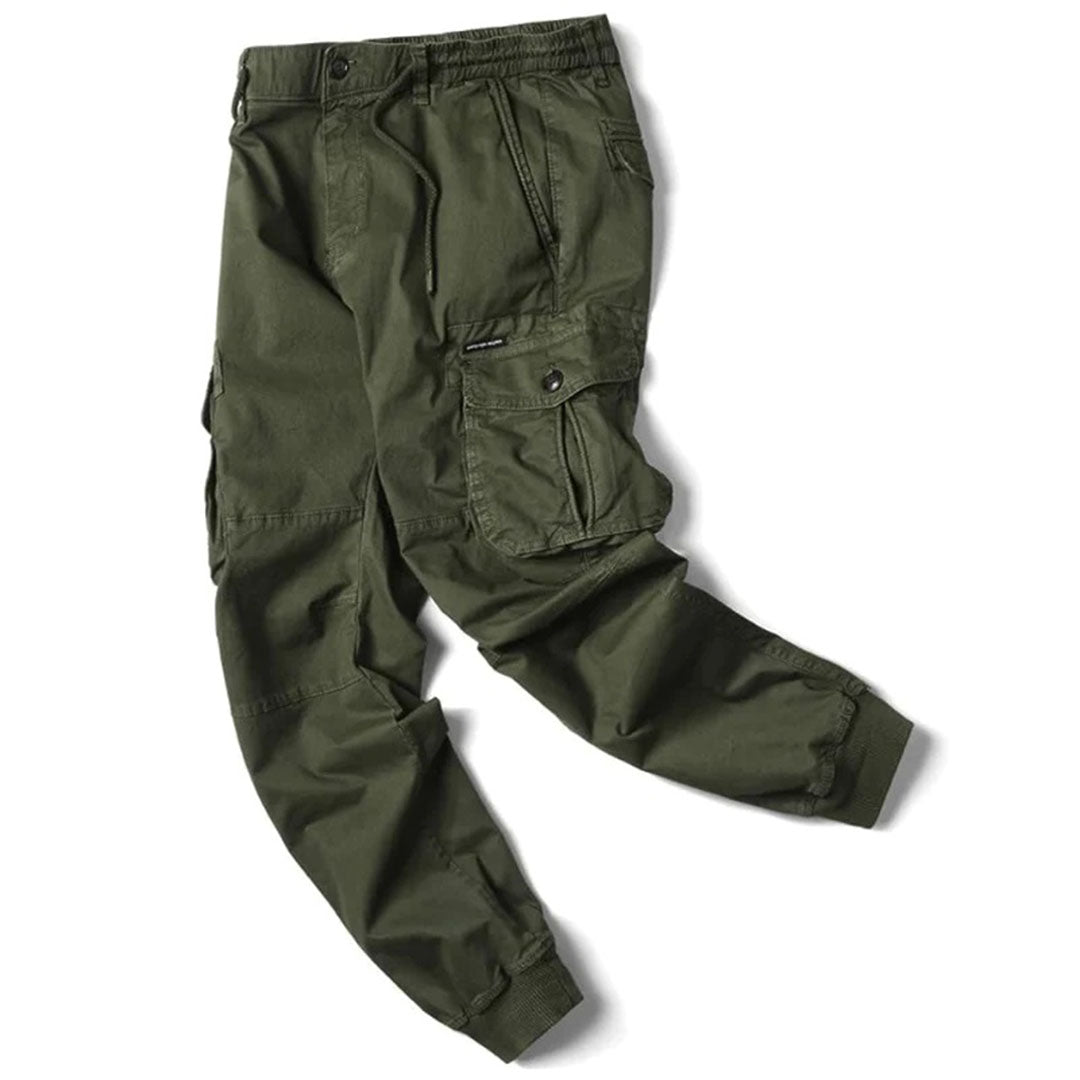 Colton | Men's Tapered Elastic Waist Cargo Pants
