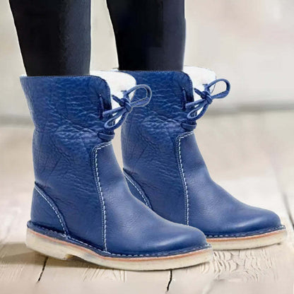 Jean | Women's Plush Lined Mid Calf Warm Winter Snow Boot