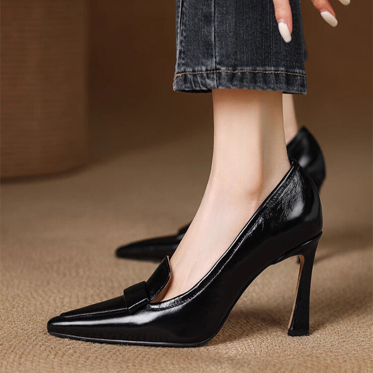 Selena | Elegant Patent Pumps