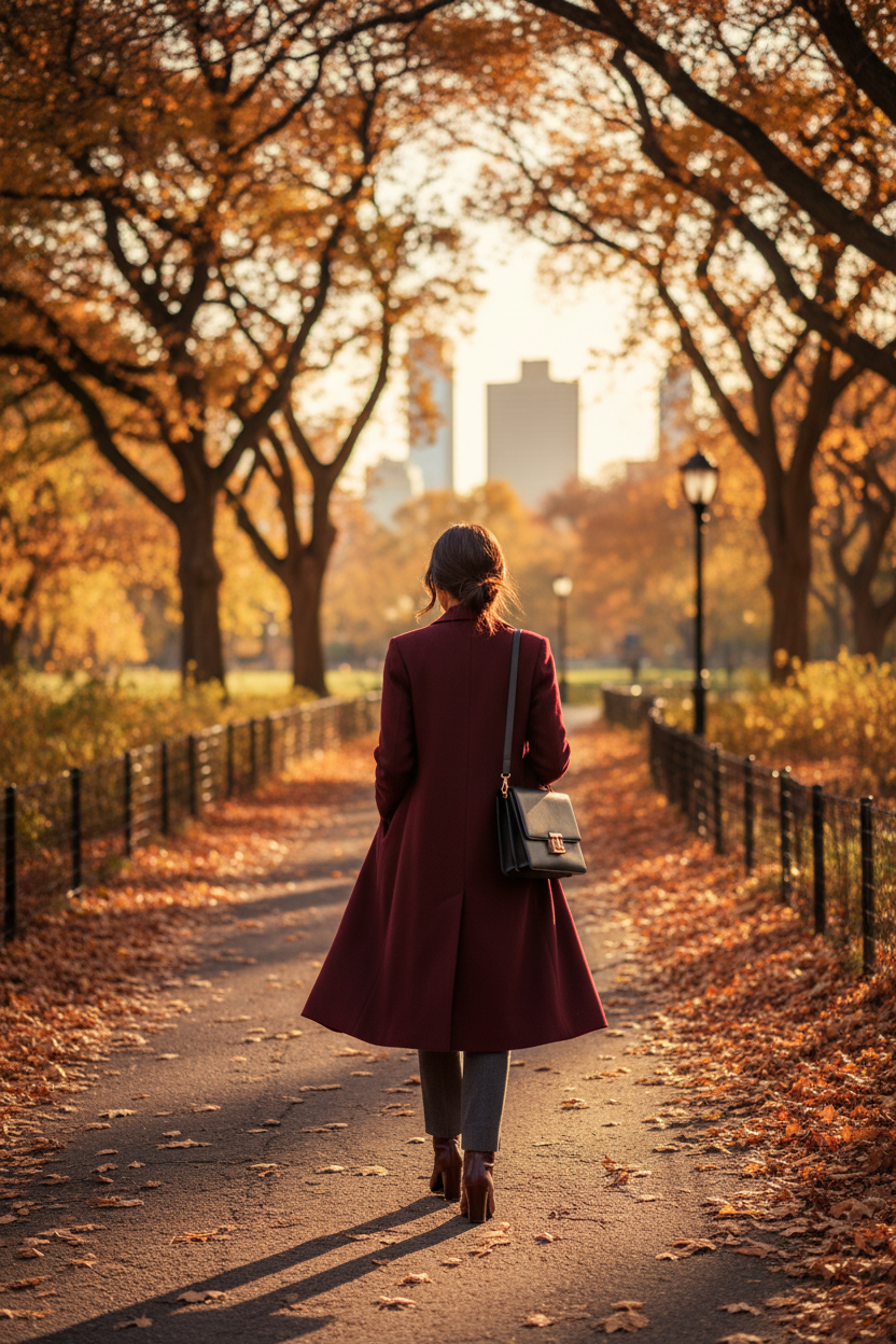 Autumn Fashion Central Park NYC