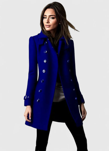 Florida | Women's Tailored Double-Breasted Wool Winter Coat