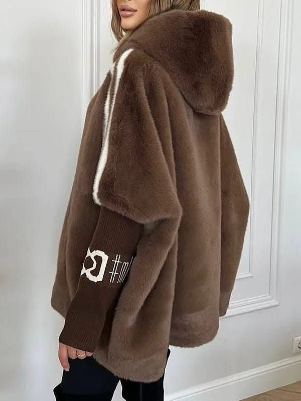 Helena | Women's Oversized Hooded Winter Faux Fur Coat