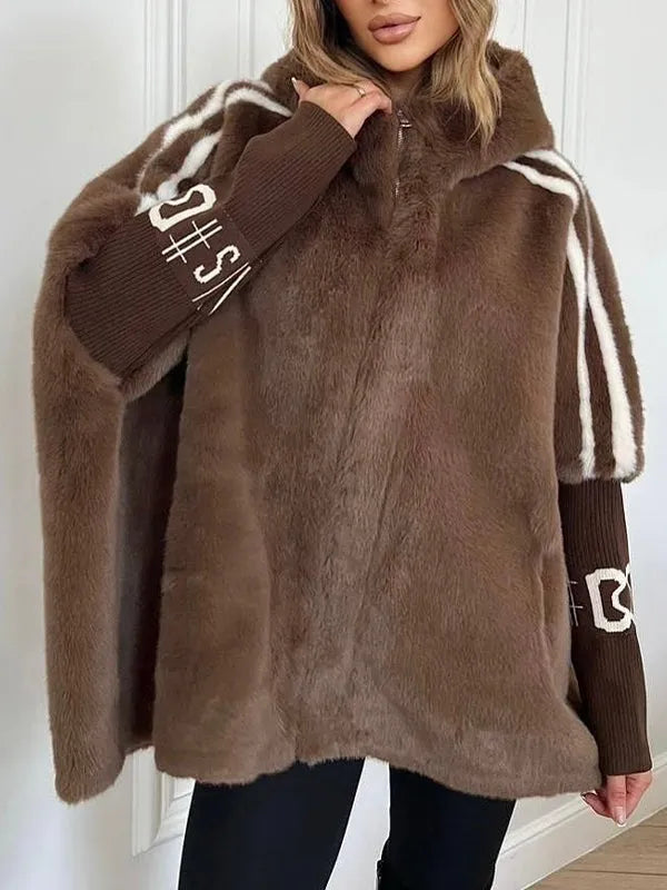 Helena | Women's Oversized Hooded Winter Faux Fur Coat