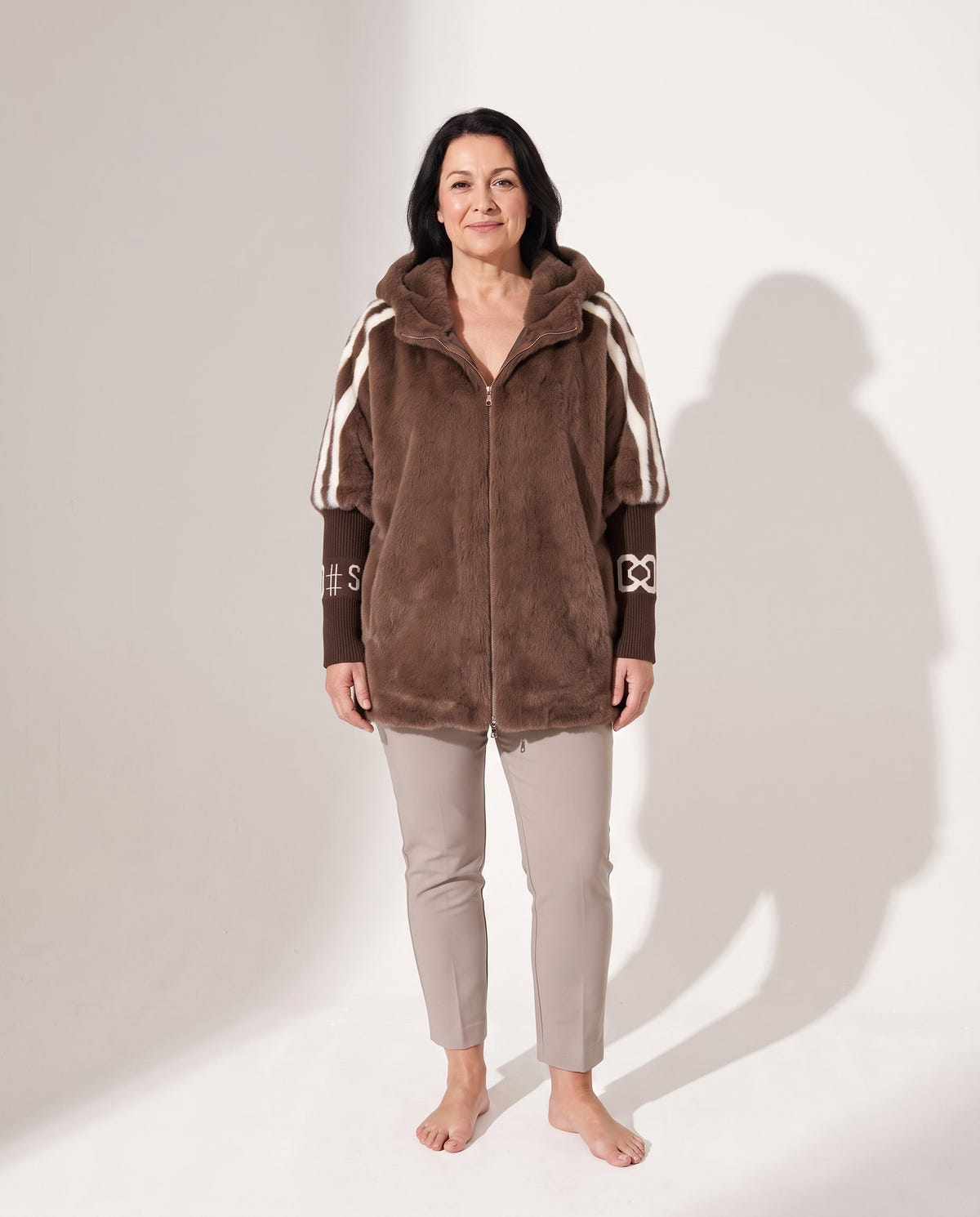 Helena | Women's Oversized Hooded Winter Faux Fur Coat
