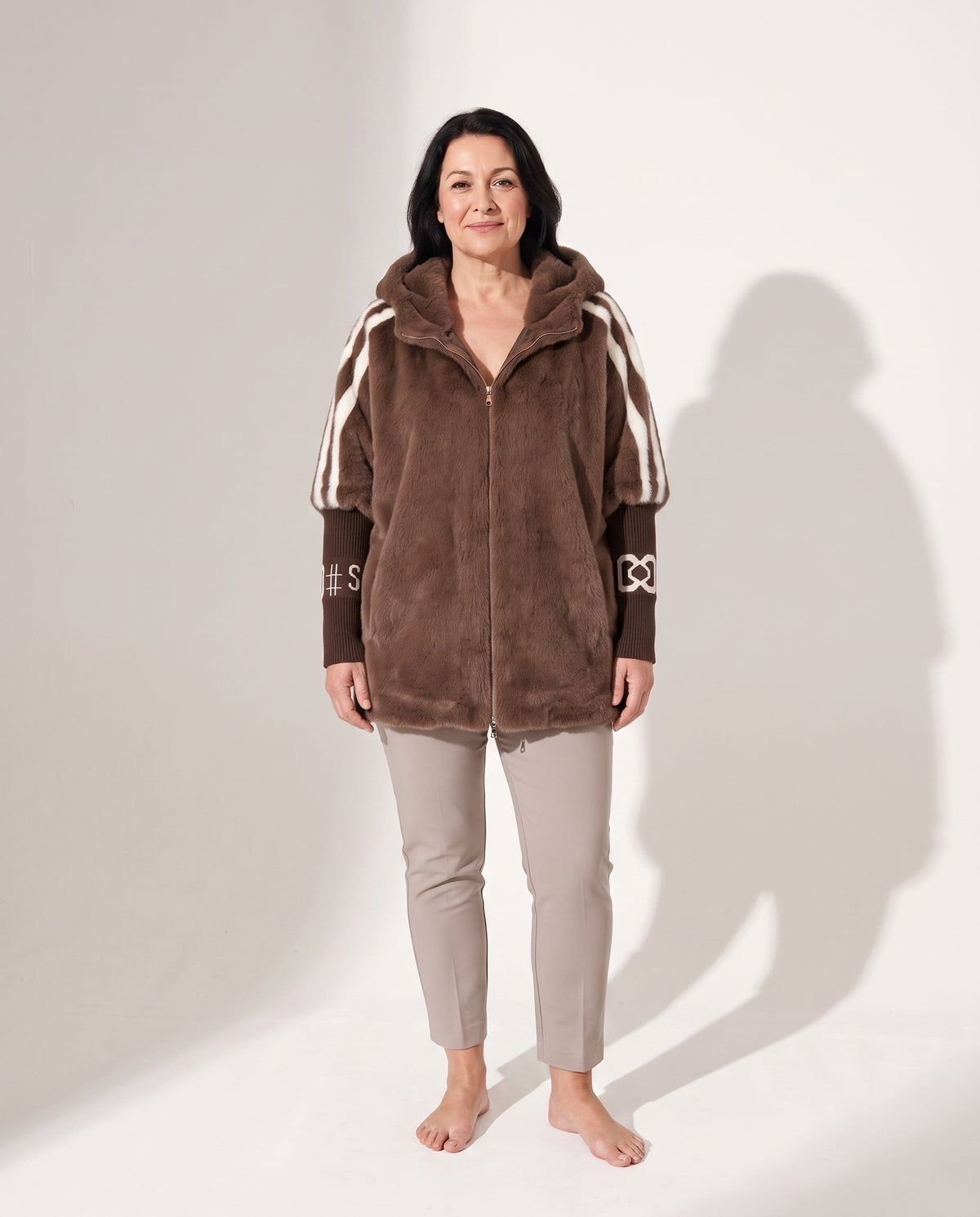 Helena | Women's Oversized Hooded Winter Faux Fur Coat