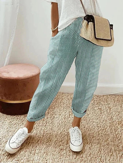 Lea | Striped Pants