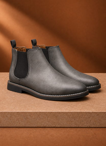 Briar | Men's Round Toe Slip-On Chelsea Ankle Boot