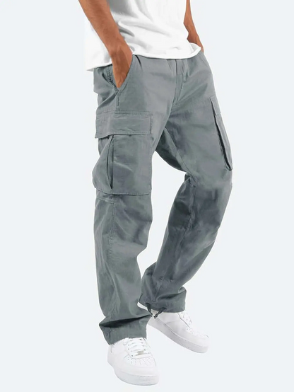 Bramwell | Men's Utility Multi Pocket Straight Leg Cargo Pant