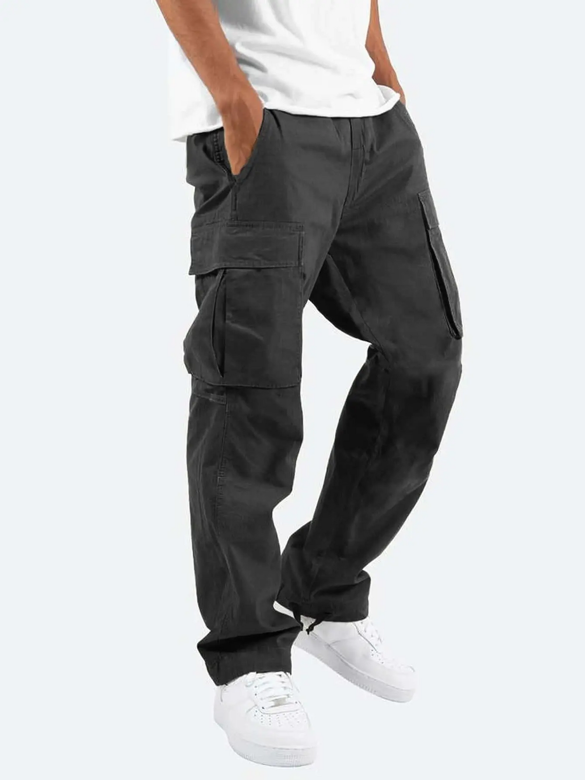 Bramwell | Men's Utility Multi Pocket Straight Leg Cargo Pant