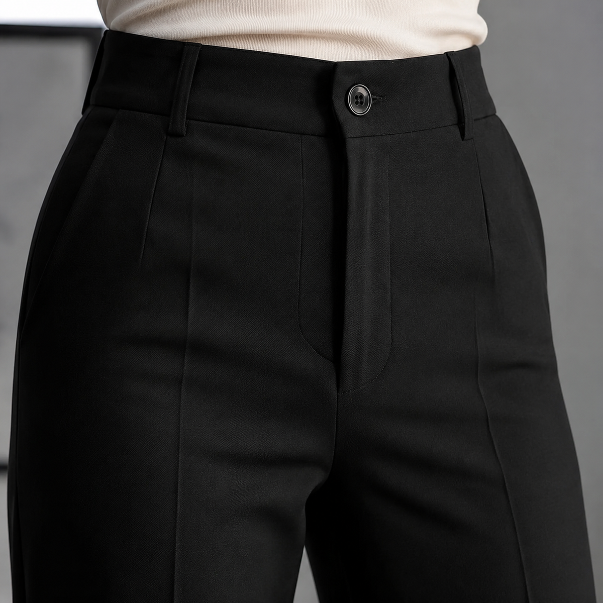 Aubrey | Women's Tailored High Waisted Wide Leg Dress Pants