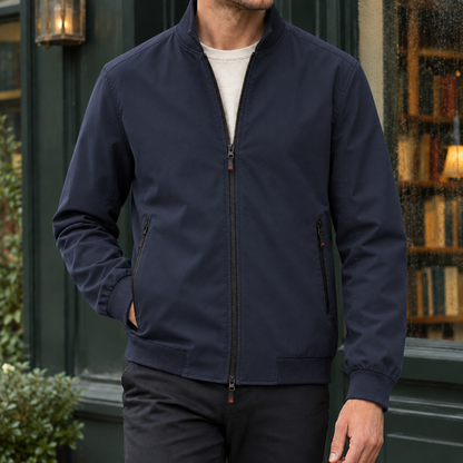 Blaise | Men's Casual Stand Collar Zip-Up Bomber Jacket
